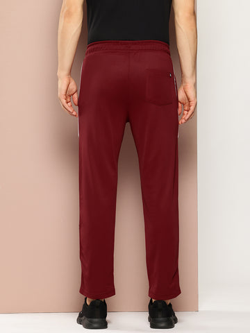 Wine  Activewear Track Pant