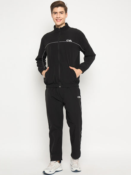 Black  Activewear Track Suit