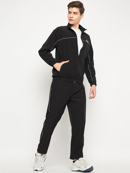 Black  Activewear Track Suit