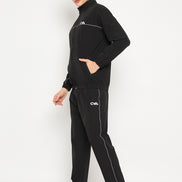 Black  Activewear Track Suit