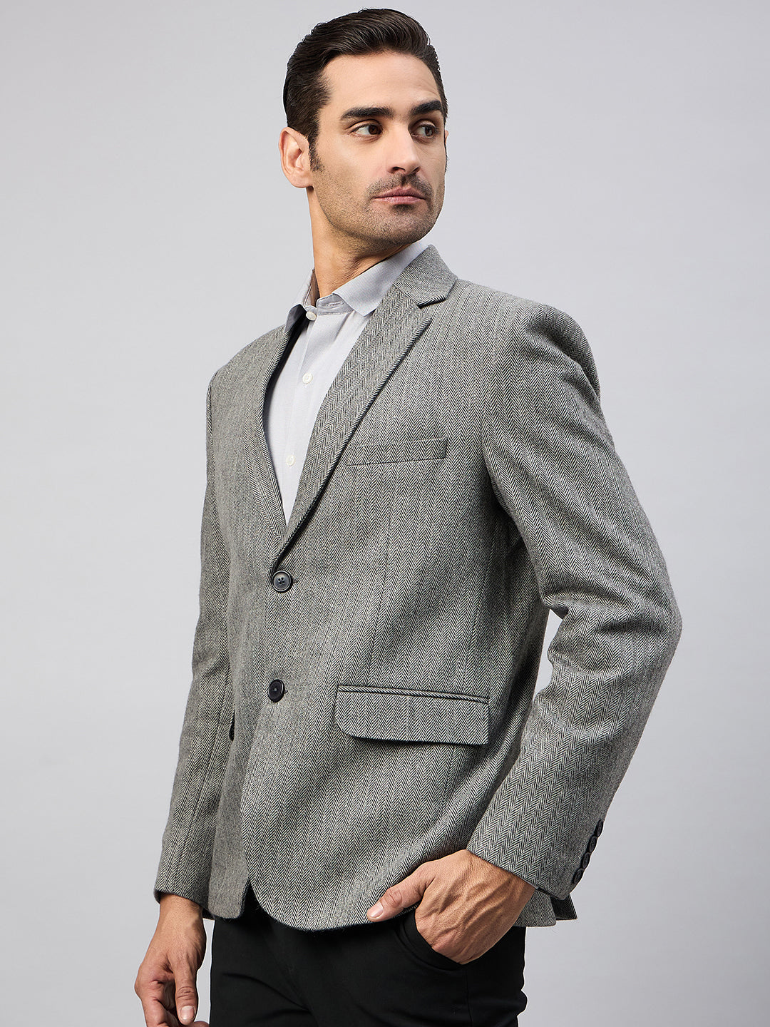 Grey Formal Blazer