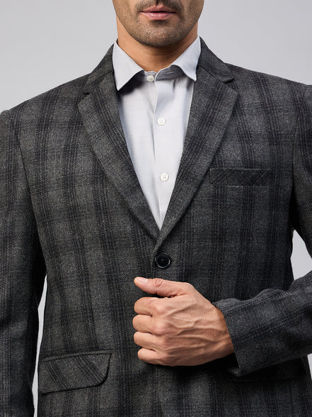 Charcoal Formal Blazer