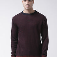Navy Blue Raglan Sleeve Sweater