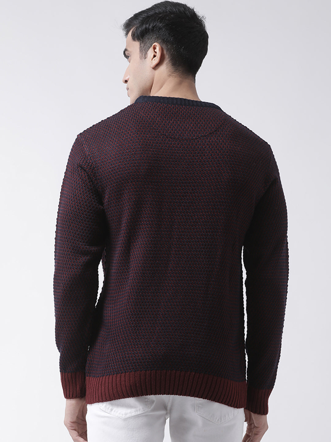 Navy Blue Raglan Sleeve Sweater