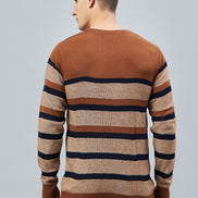 Rust Round Neck Sweater