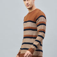 Rust Round Neck Sweater