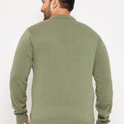 Pista Polo Neck Plus Size Sweater