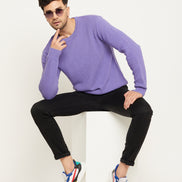 Lavender Round Neck Sweater