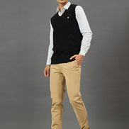 Black Check Sweater