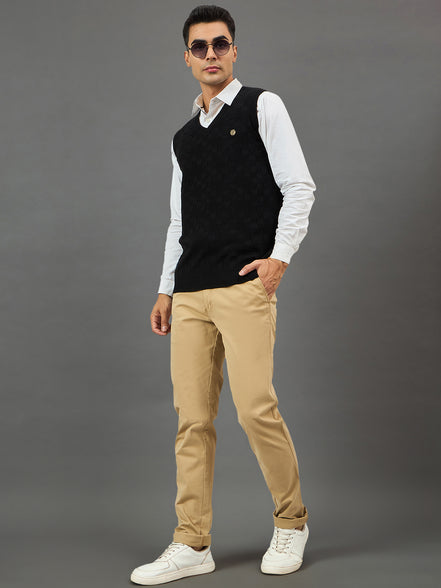 Black Check Sweater