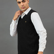 Black Check Sweater