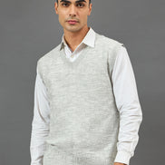 Grey Check Sweater