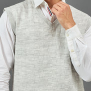 Grey Check Sweater
