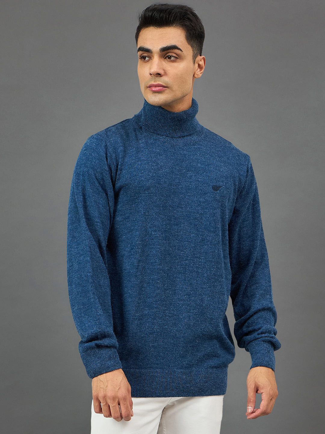 Wine Solid Sweater
