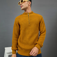 Mustard Ribbed Sweater
