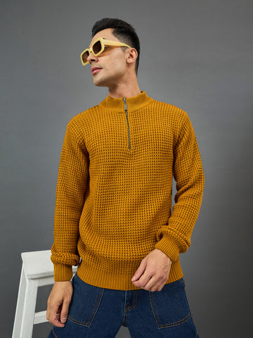 Mustard Ribbed Sweater