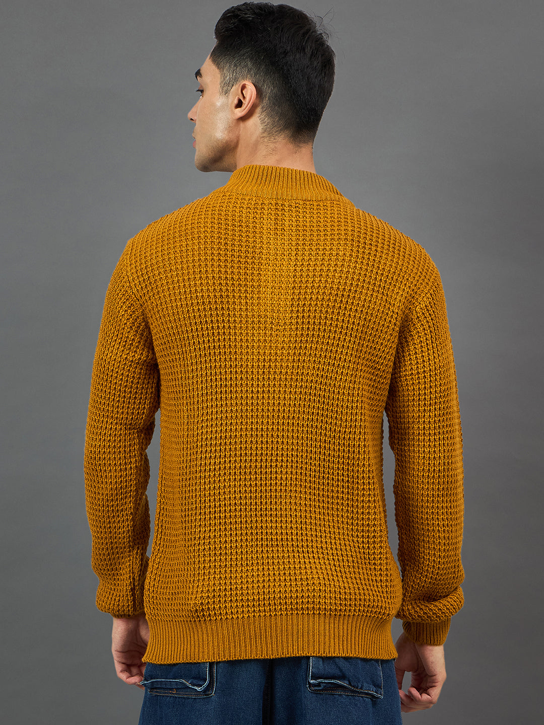 Mustard Ribbed Sweater