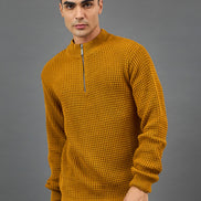 Mustard Ribbed Sweater