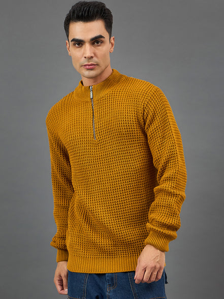 Mustard Ribbed Sweater