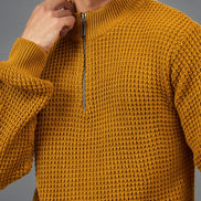 Mustard Ribbed Sweater