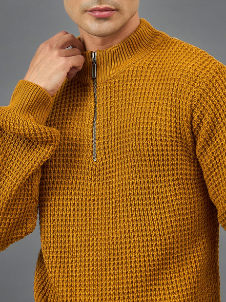 Mustard Ribbed Sweater