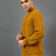 Mustard Ribbed Sweater
