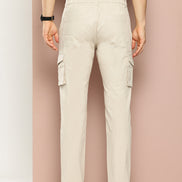Ecro Melange  Cargo Pant