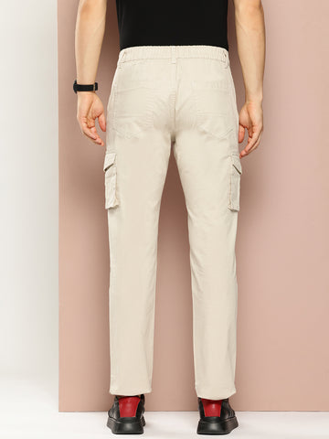 Ecro Melange  Cargo Pant