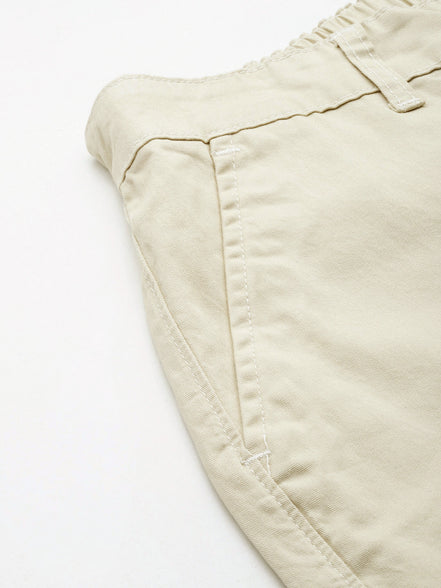 Ecro Melange  Cargo Pant