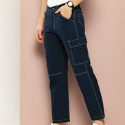Navy  Cargo Pant