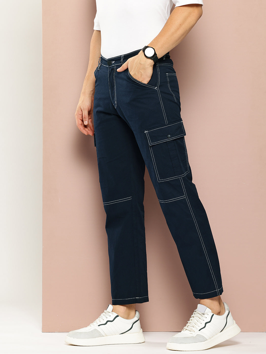 Navy  Cargo Pant