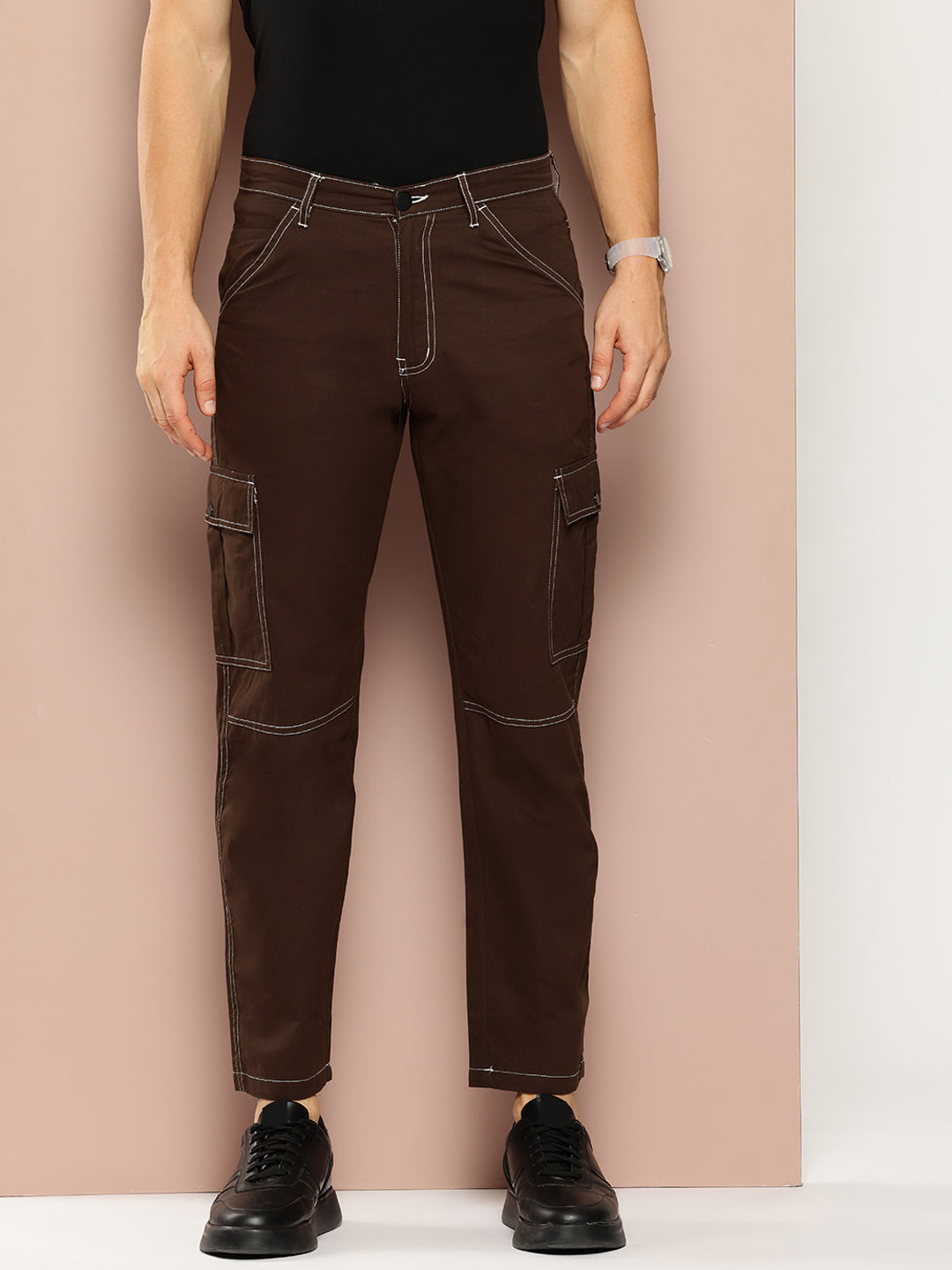 Brown  Cargo Pant