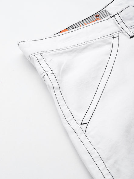 White  Cargo Pant