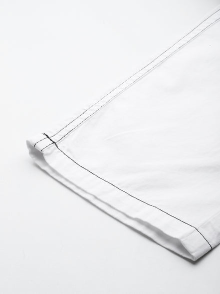 White  Cargo Pant