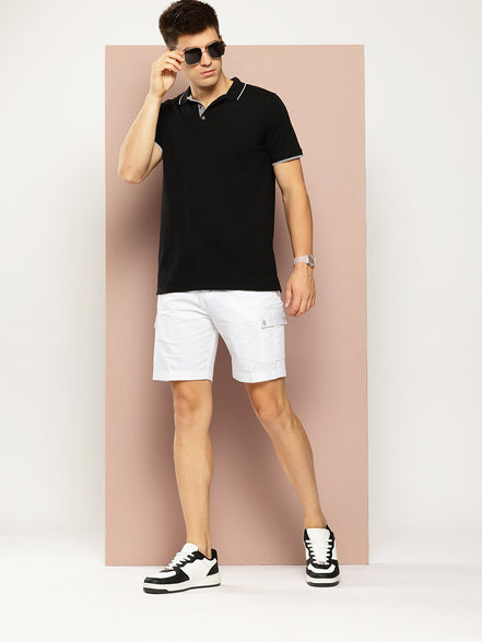 White  Cargo Short