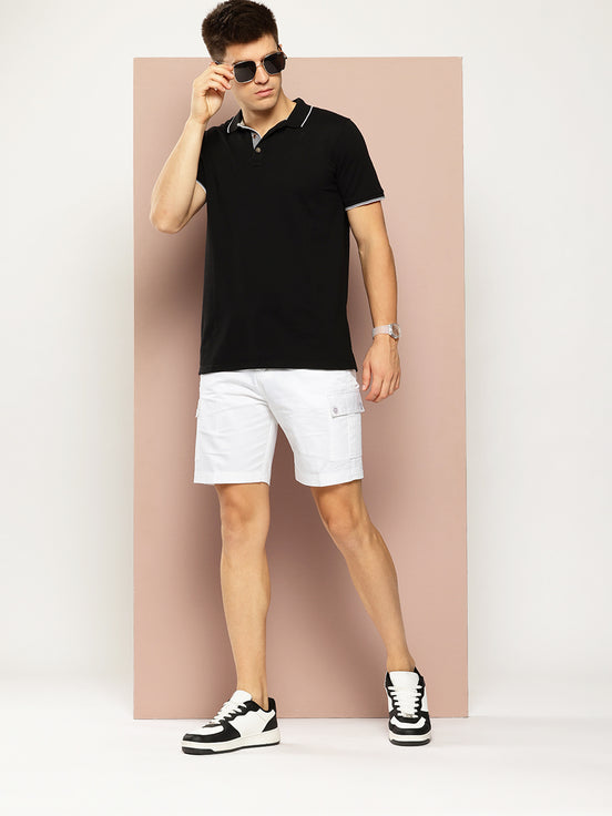 White  Cargo Short