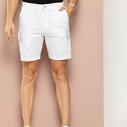 White  Cargo Short