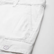 White  Cargo Short