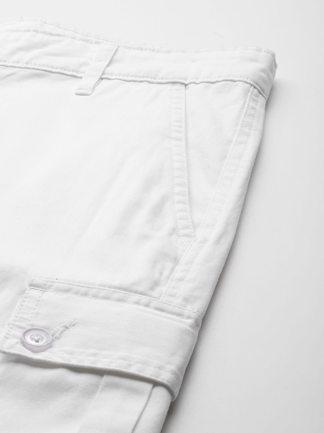 White  Cargo Short