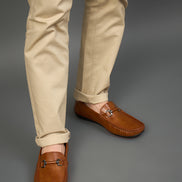 Tan Solid Shoes