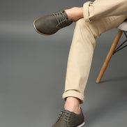 Olive Solid Shoes