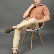 Olive Solid Shoes