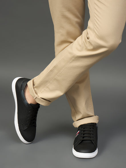 Black Solid Shoes