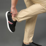 Black Solid Shoes