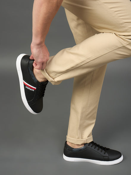 Black Solid Shoes