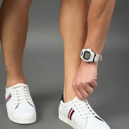White Solid Shoes