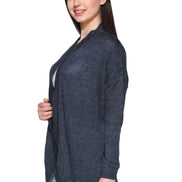 Club York Blue Open Front Shrug