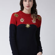 Navy Blue Plus active Sweater