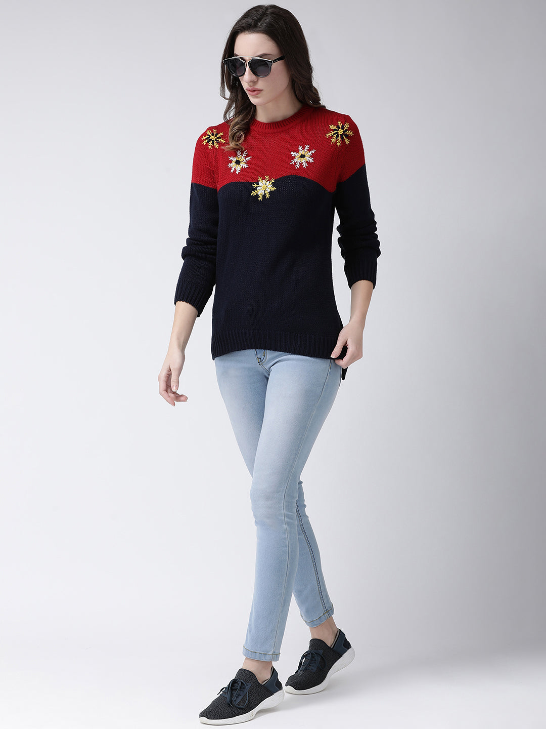 Navy Blue Plus active Sweater