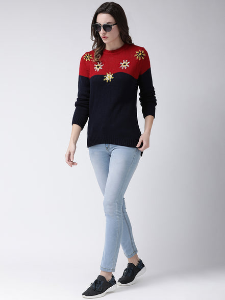 Navy Blue Plus active Sweater